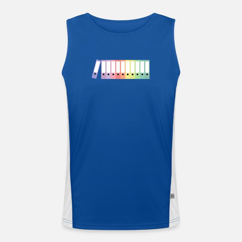 File Folders / Folders Men's Functional Contrast Tank Top 
