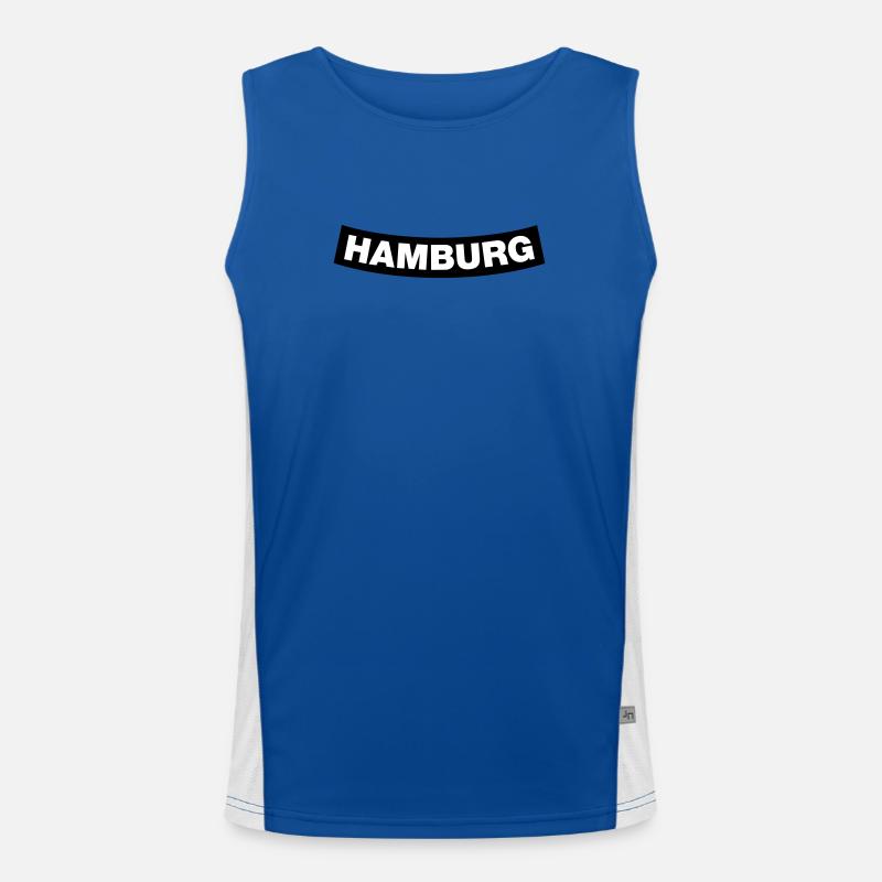 Hamburg Chapter Element (JGA MC-Rocker-Design) Men's Functional Contrast Tank Top 
