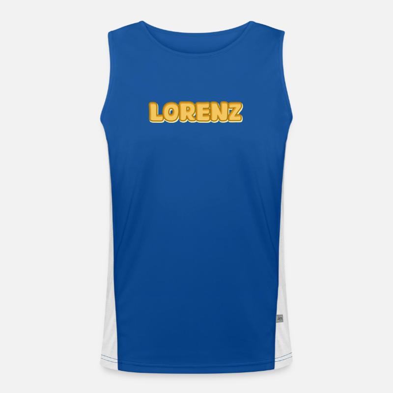 Lorenz Lorenz Funktionelles Kontrast-Tank Top für Männer 