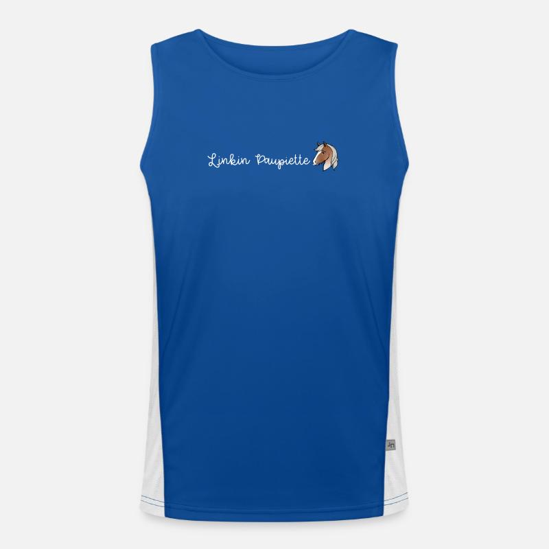 Linkin Cinnamon Funktionelles Kontrast-Tank Top für Männer 