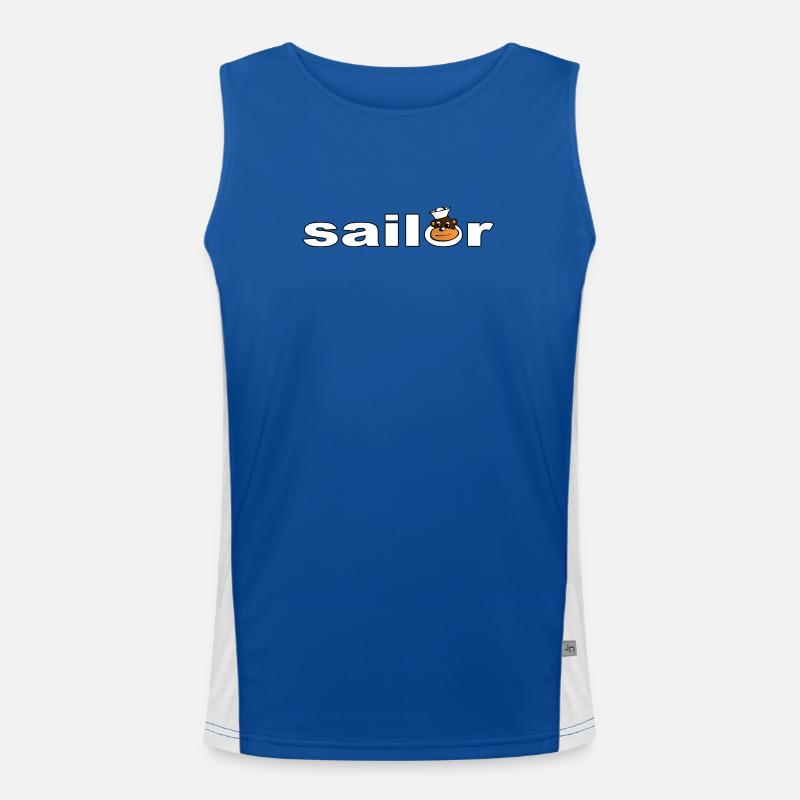 SAILOR Funktionelles Kontrast-Tank Top für Männer 