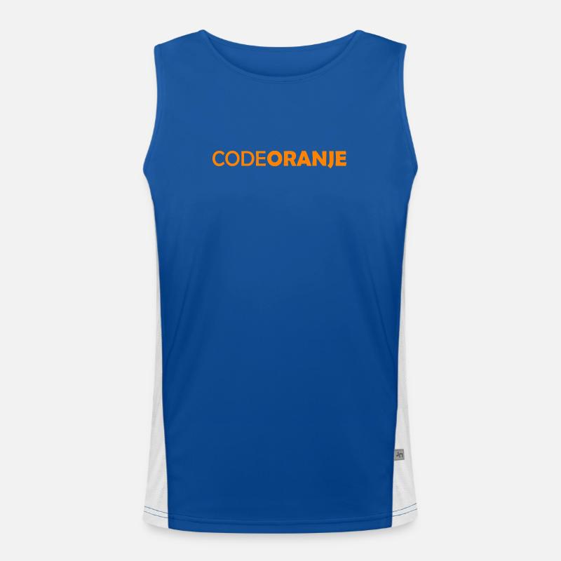 Code Oranje - Pays-Bas - Niederlande Débardeur respirant contrasté Homme 