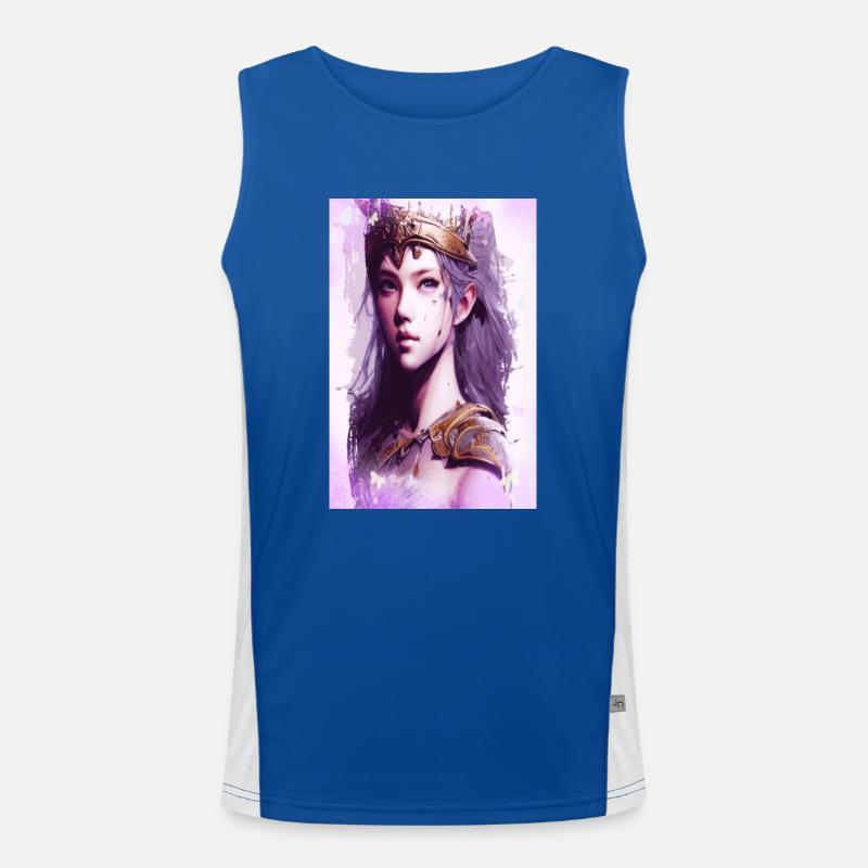 Valkyrie Amazon Warrior Fine Art Affiche Débardeur respirant contrasté Homme 