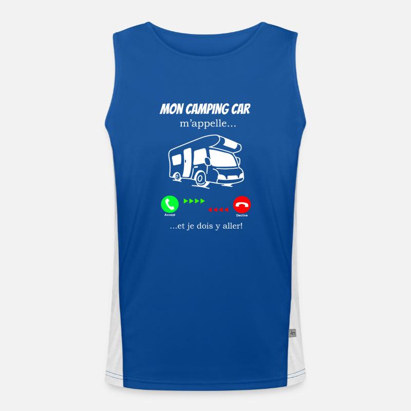 Mein Wohnmobil Funktionelles Kontrast-Tank Top für Männer 