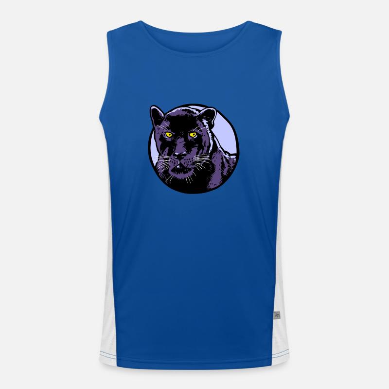 Panther Men's Functional Contrast Tank Top 