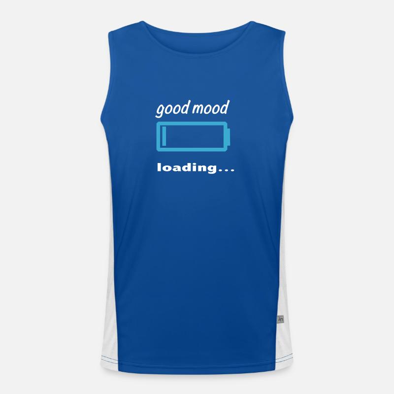 good mood loading... Men's Functional Contrast Tank Top 