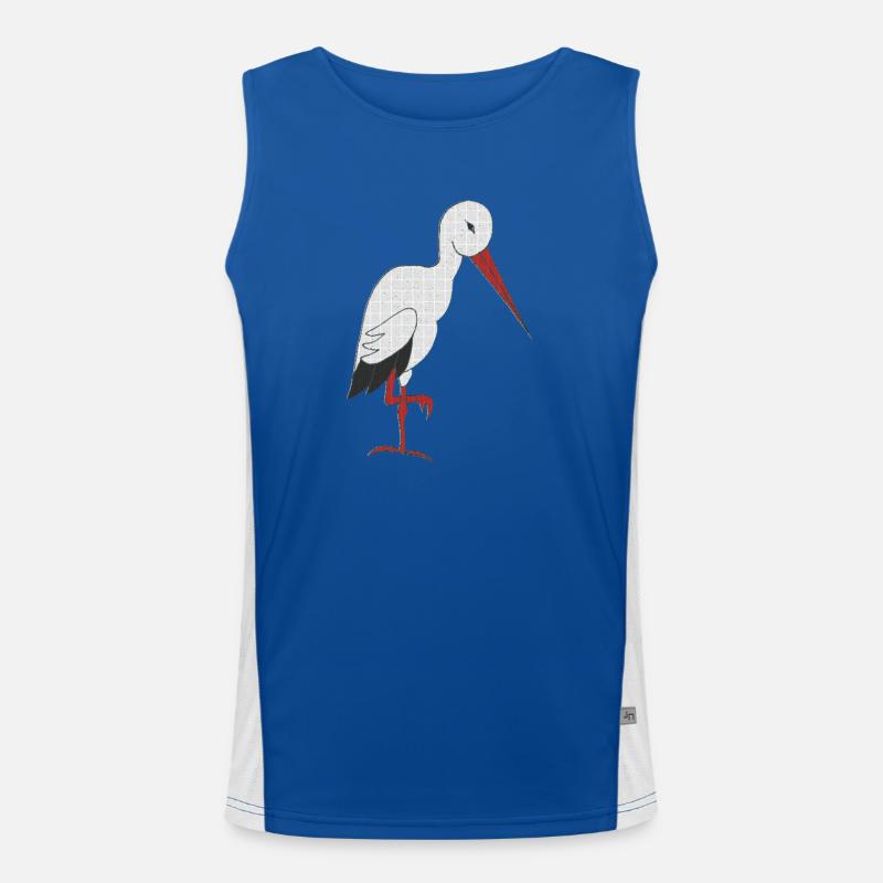 stork Men's Functional Contrast Tank Top 