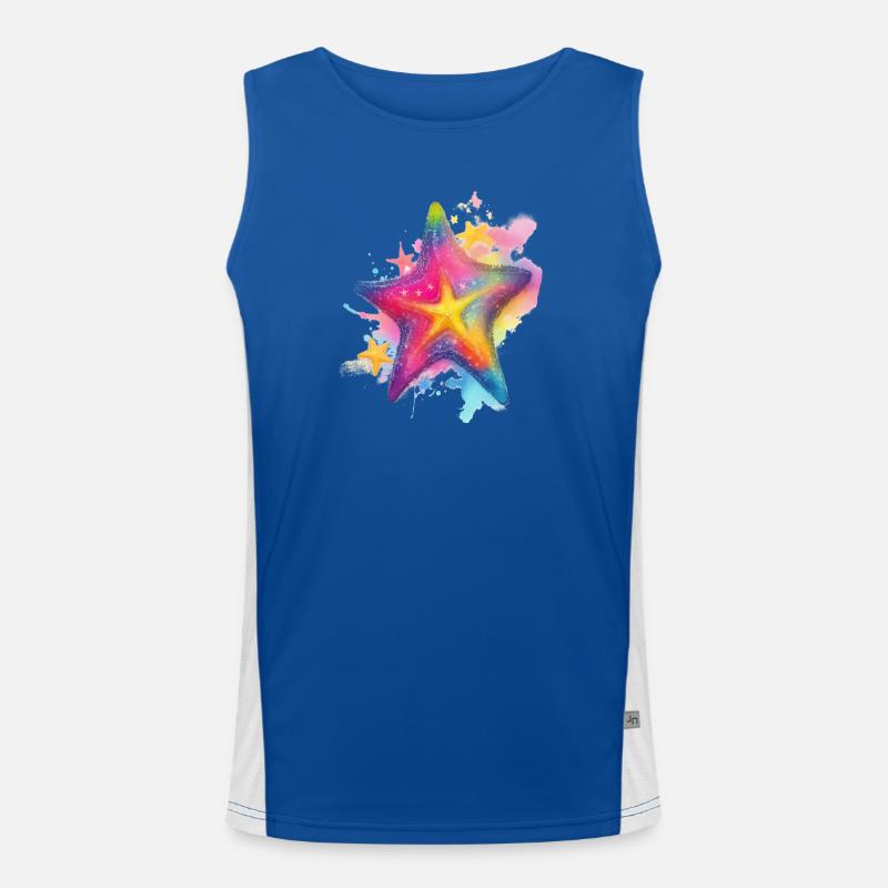 Starfish Men's Functional Contrast Tank Top 