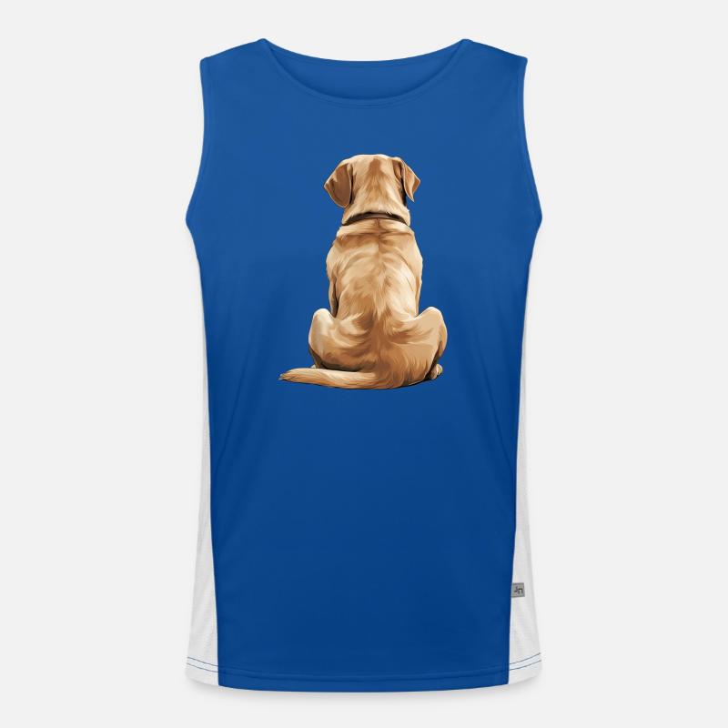 Labrador Retriever Débardeur respirant contrasté Homme 