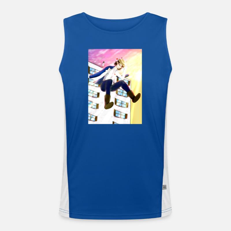 Love Men's Functional Contrast Tank Top 
