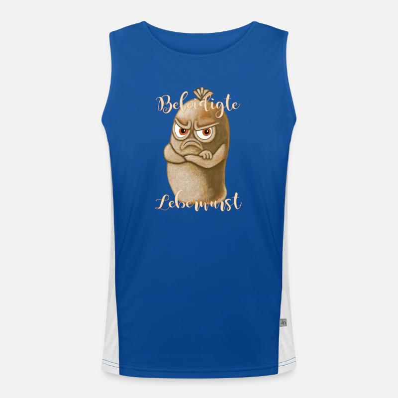Offended liverwurst Men's Functional Contrast Tank Top 