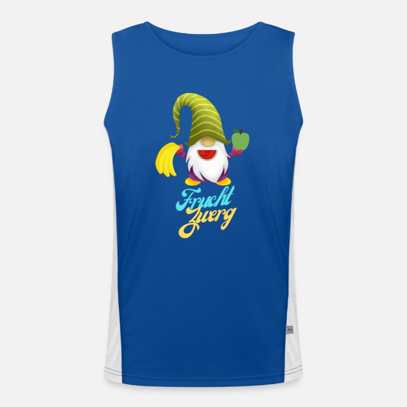 Fruit dwarf Men's Functional Contrast Tank Top 