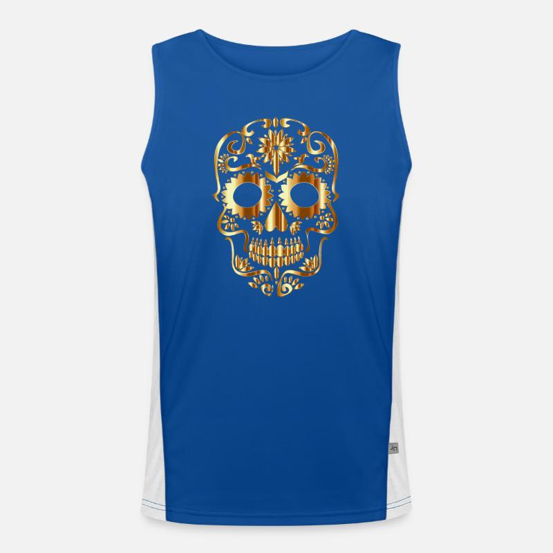 Skull Men's Functional Contrast Tank Top 