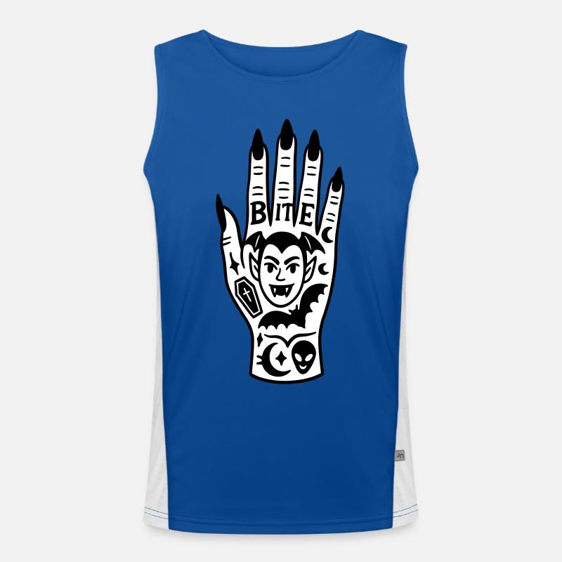 Main de vampire Débardeur respirant contrasté Homme 