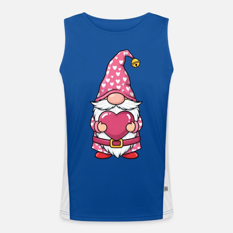 Gnomes de la Saint-Valentin Débardeur respirant contrasté Homme 