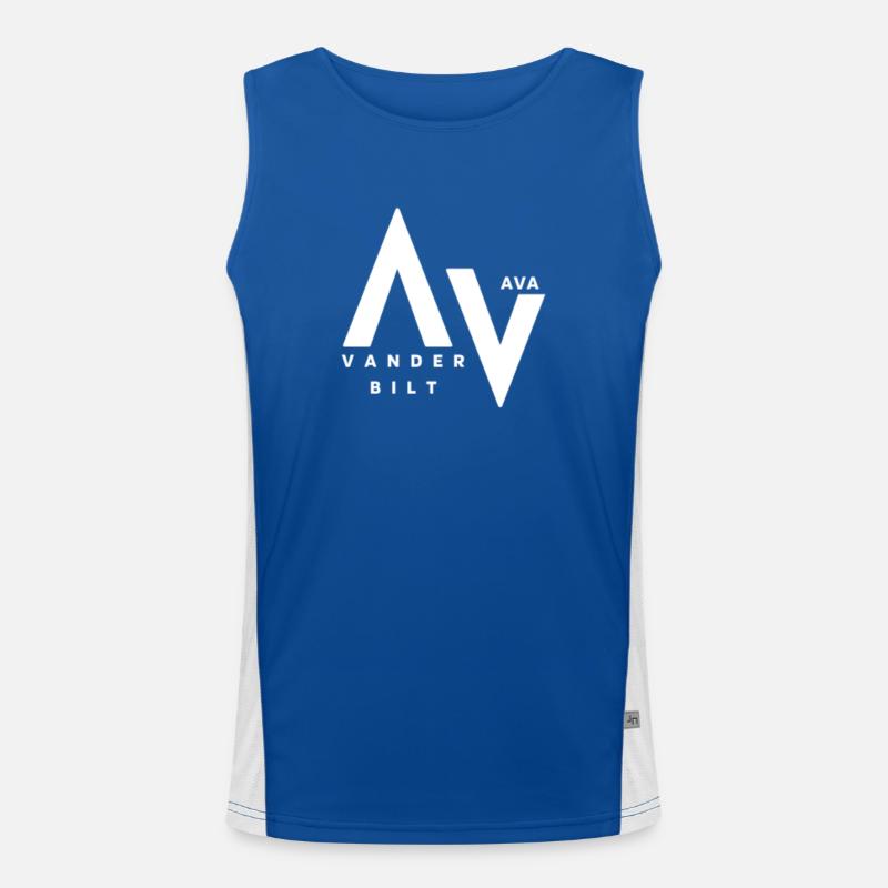 AVA VANDERBILT Débardeur respirant contrasté Homme 