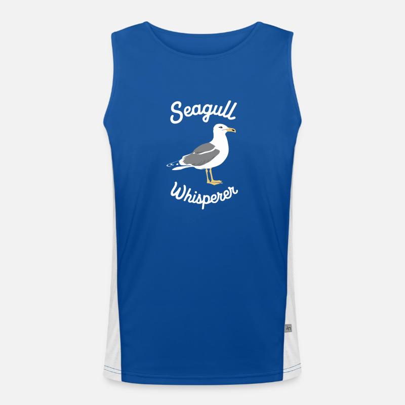 Seagull Whisperer Men's Functional Contrast Tank Top 