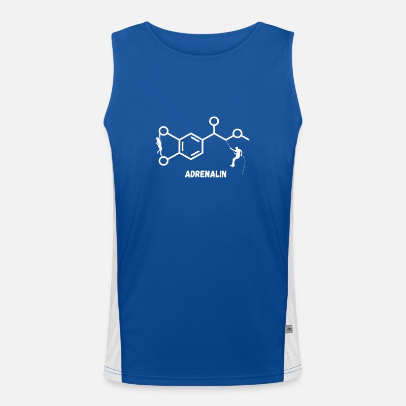 Formule structurelle d’adrénaline avec Climber Débardeur respirant contrasté Homme 