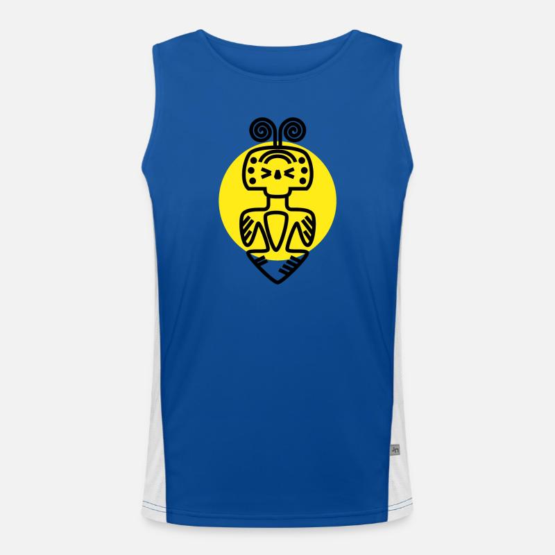 ORO 02 Men's Functional Contrast Tank Top 