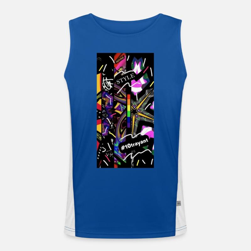 Style 4000 Débardeur respirant contrasté Homme 