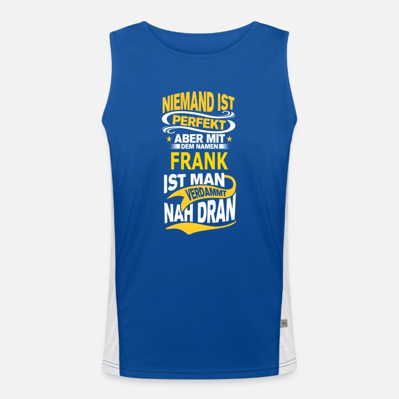FRANK Funktionelles Kontrast-Tank Top für Männer 