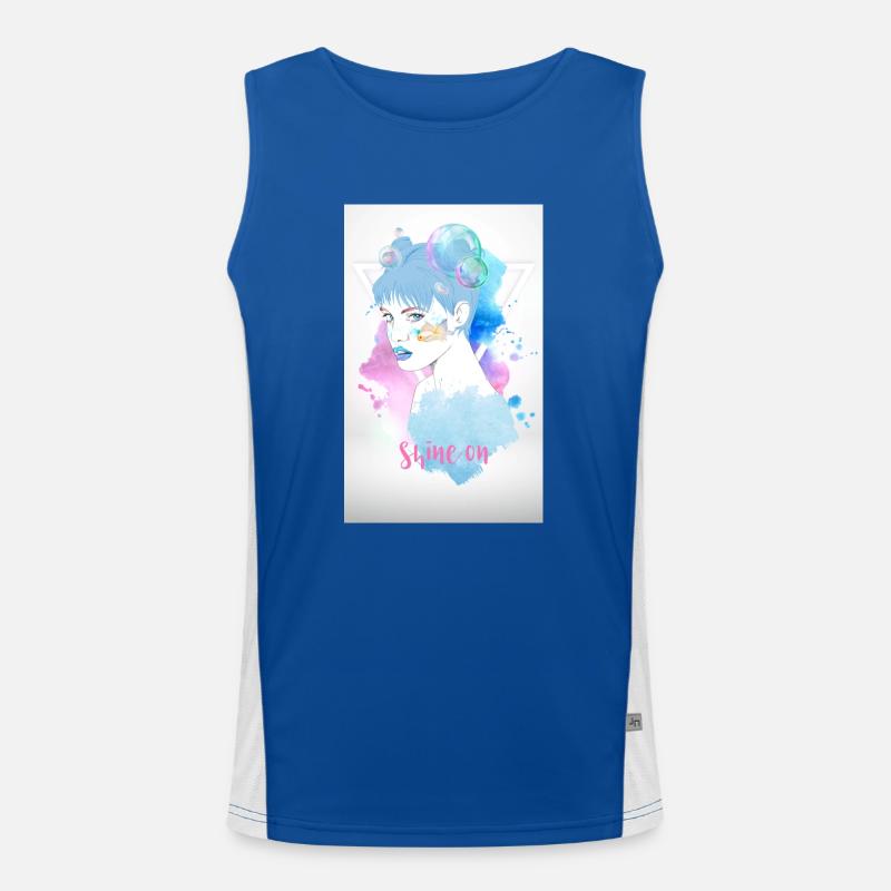 Revolutionize Your World Men's Functional Contrast Tank Top 