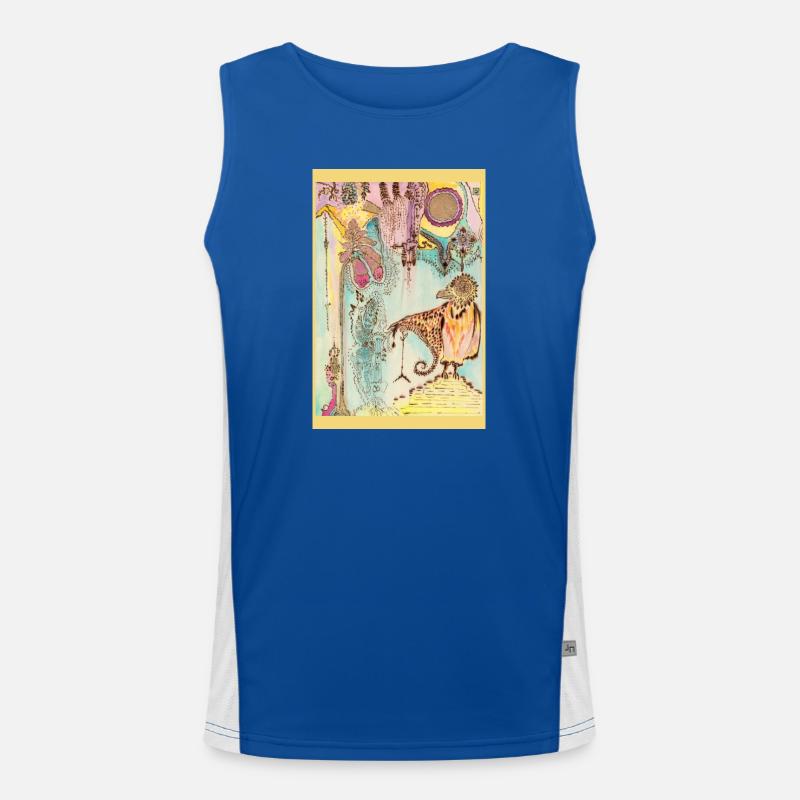 Édit des Oiseaux de Rêve Débardeur respirant contrasté Homme 