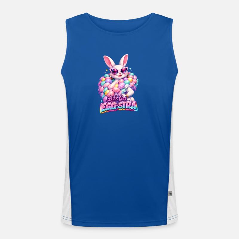 Easter Lets Get Egg-stra Men's Functional Contrast Tank Top 