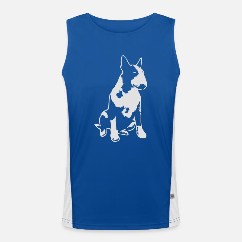 Bull Terrier 2013 1c_4dark Men's Functional Contrast Tank Top 