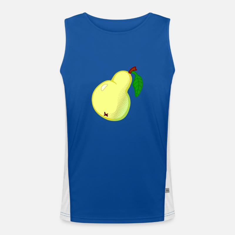 PEAR - PEARS are damn GEIL Men's Functional Contrast Tank Top 