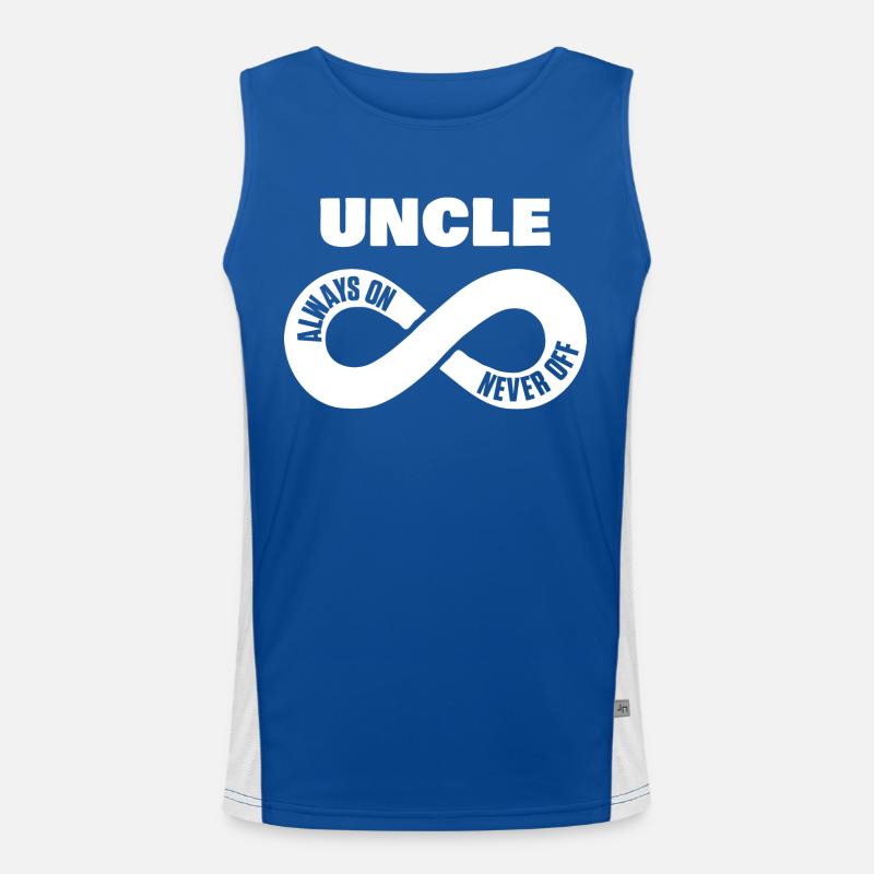 Oncle Toujours On Never Off Onkel Chemise Débardeur respirant contrasté Homme 