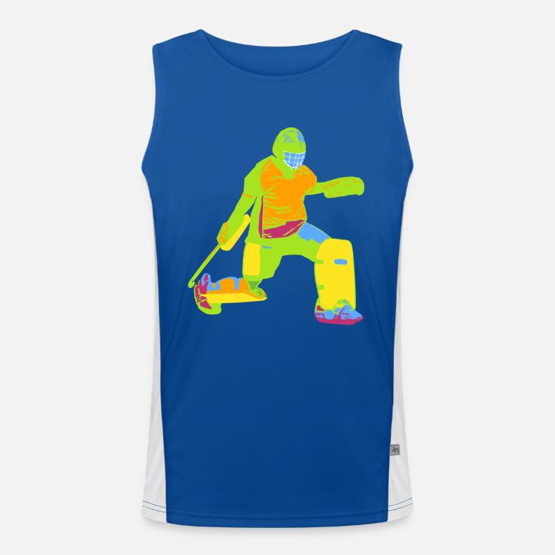 Torwart bunt Funktionelles Kontrast-Tank Top für Männer 