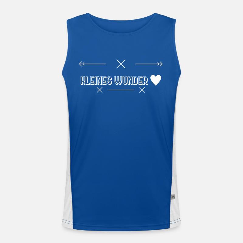 Dictons de bébé Débardeur respirant contrasté Homme 