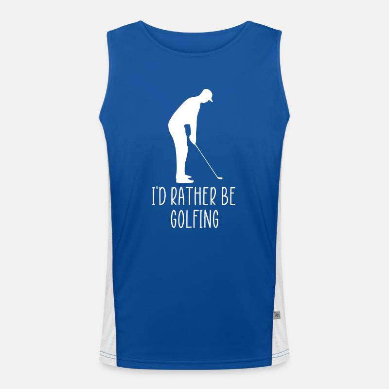 Golf Débardeur respirant contrasté Homme 