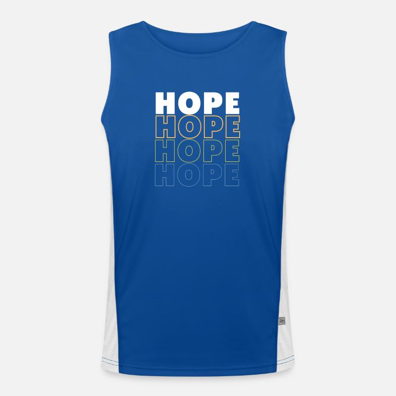 Hope Funktionelles Kontrast-Tank Top für Männer 