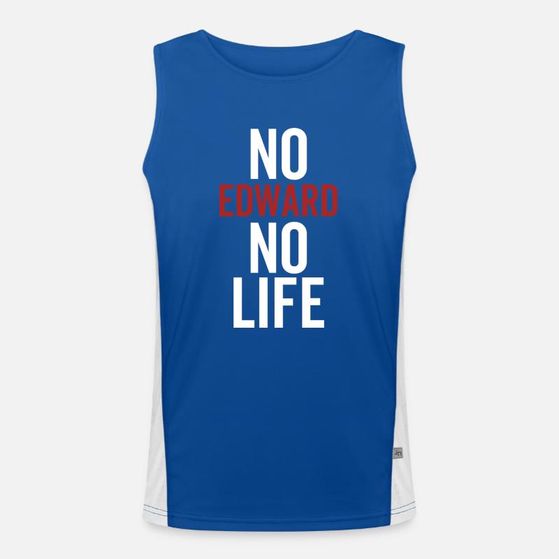 Pas d’Edward pas de vie Débardeur respirant contrasté Homme 