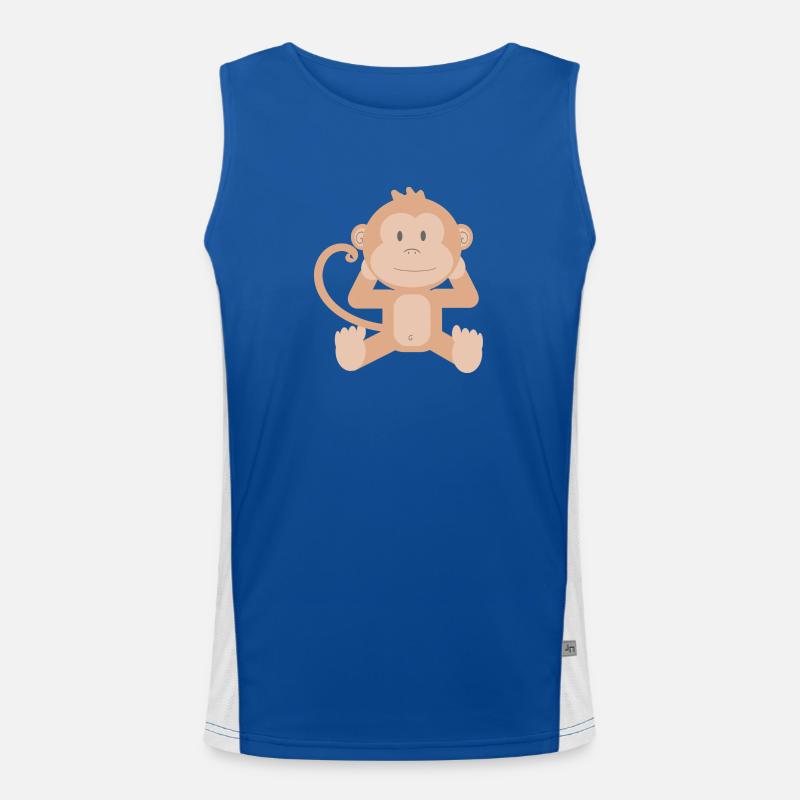 monkey Men's Functional Contrast Tank Top 