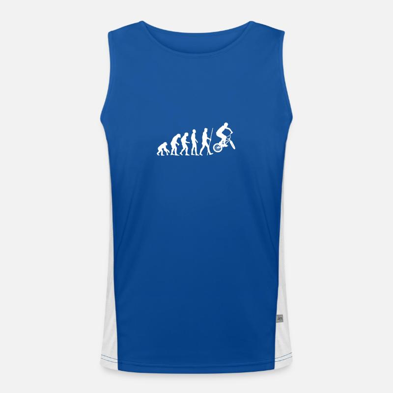 Evolution BMX Funktionelles Kontrast-Tank Top für Männer 