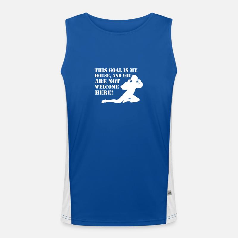 Floorball Funktionelles Kontrast-Tank Top für Männer 