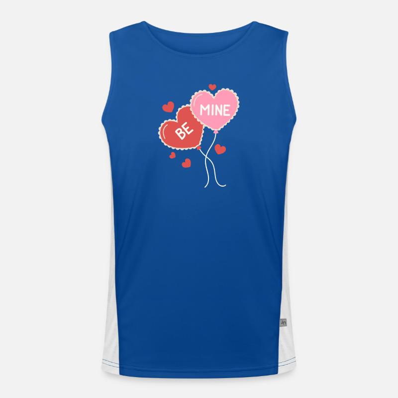 Be Mine - message d'amour Débardeur respirant contrasté Homme 