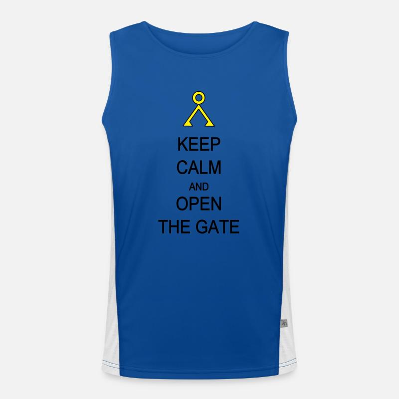 Open the Gate Men's Functional Contrast Tank Top 