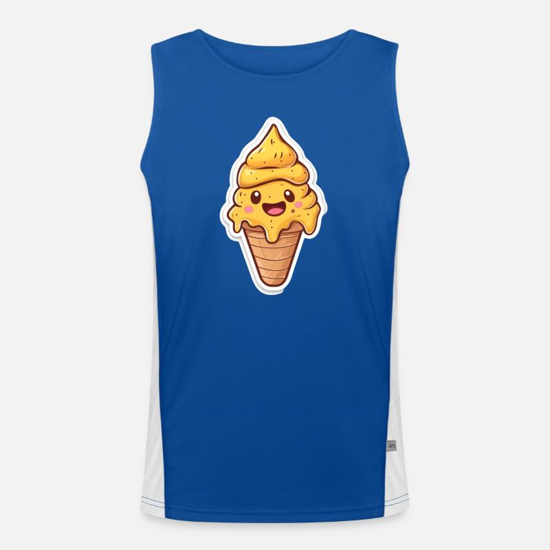 Eiscreme Eis Men's Functional Contrast Tank Top 