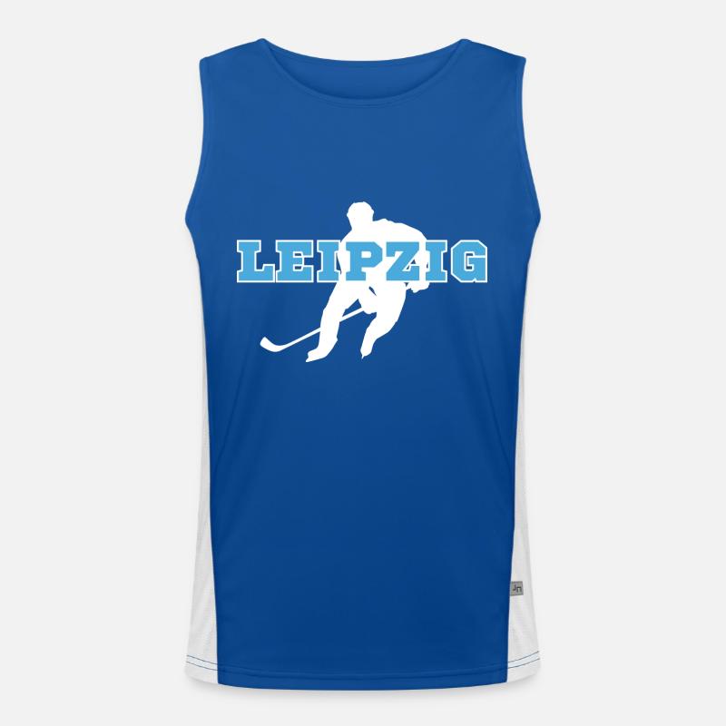 Leipzig, my city! Men's Functional Contrast Tank Top 