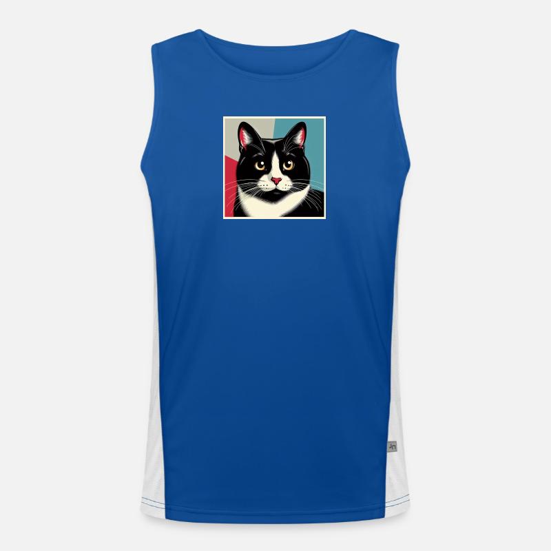Cat 1 4 Men's Functional Contrast Tank Top 