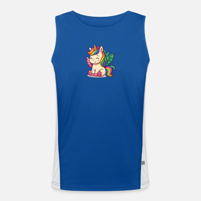 Zauberschnuffel Funktionelles Kontrast-Tank Top für Männer 