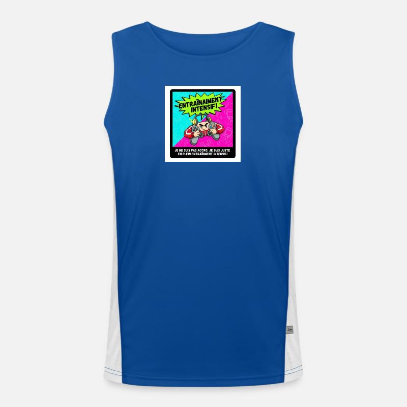 Intensive Gamer Training Men's Functional Contrast Tank Top 