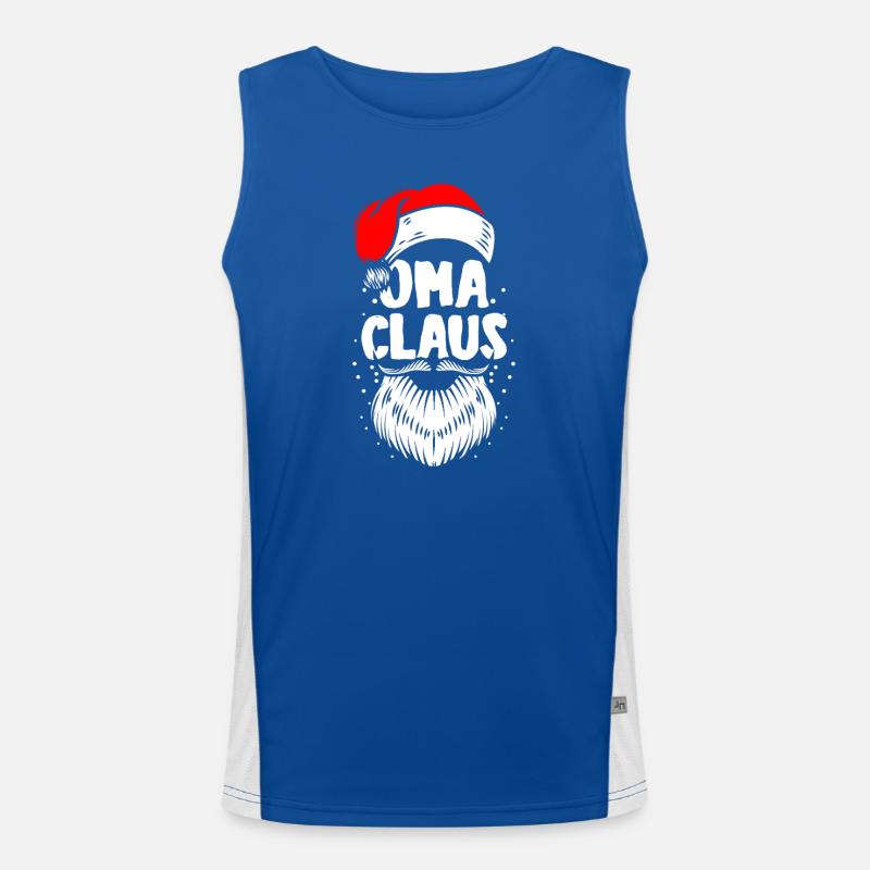 Noël Mère Mère Noël Débardeur respirant contrasté Homme 