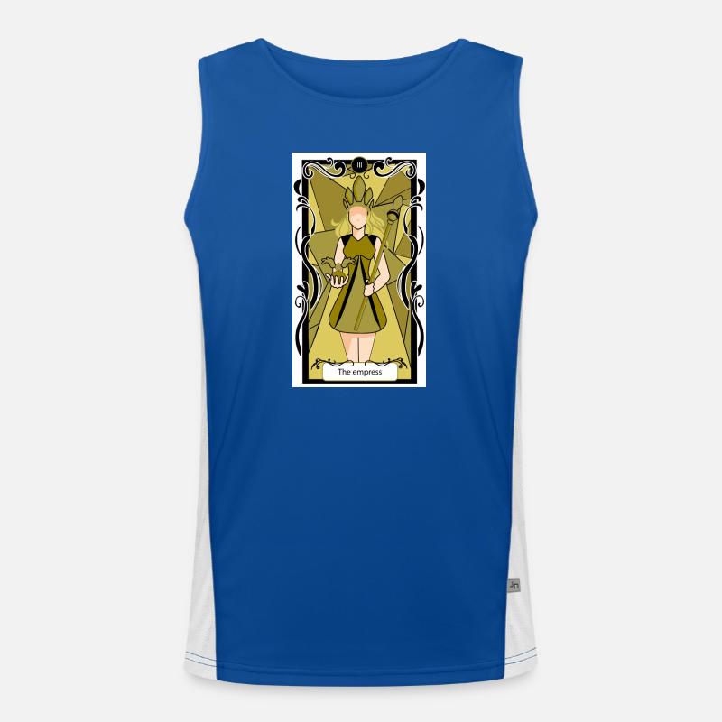 L'Impératrice Dorée Tarot Débardeur respirant contrasté Homme 