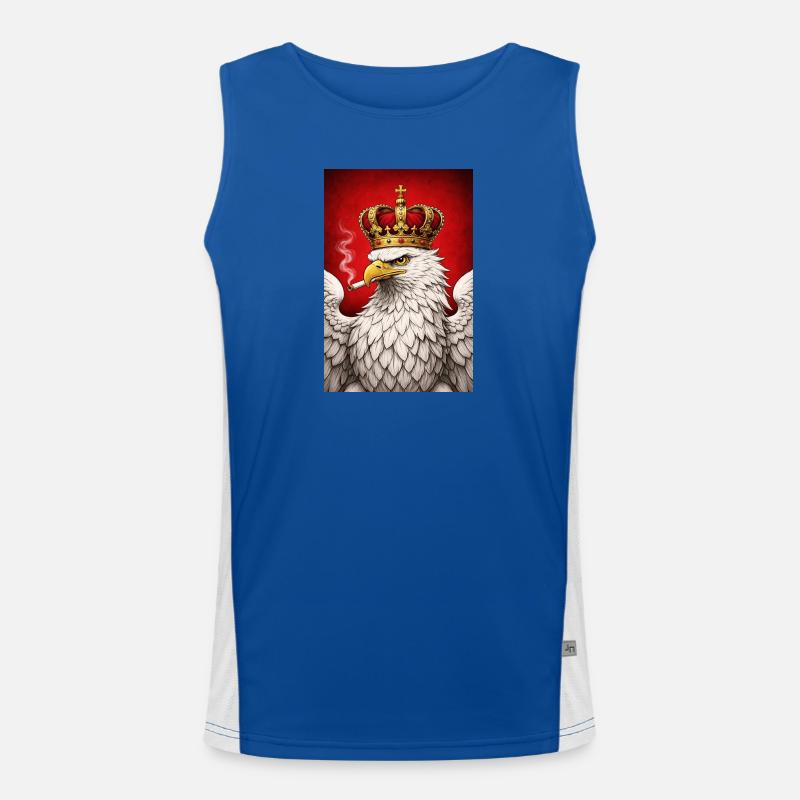 Polish Eagle Men's Functional Contrast Tank Top 