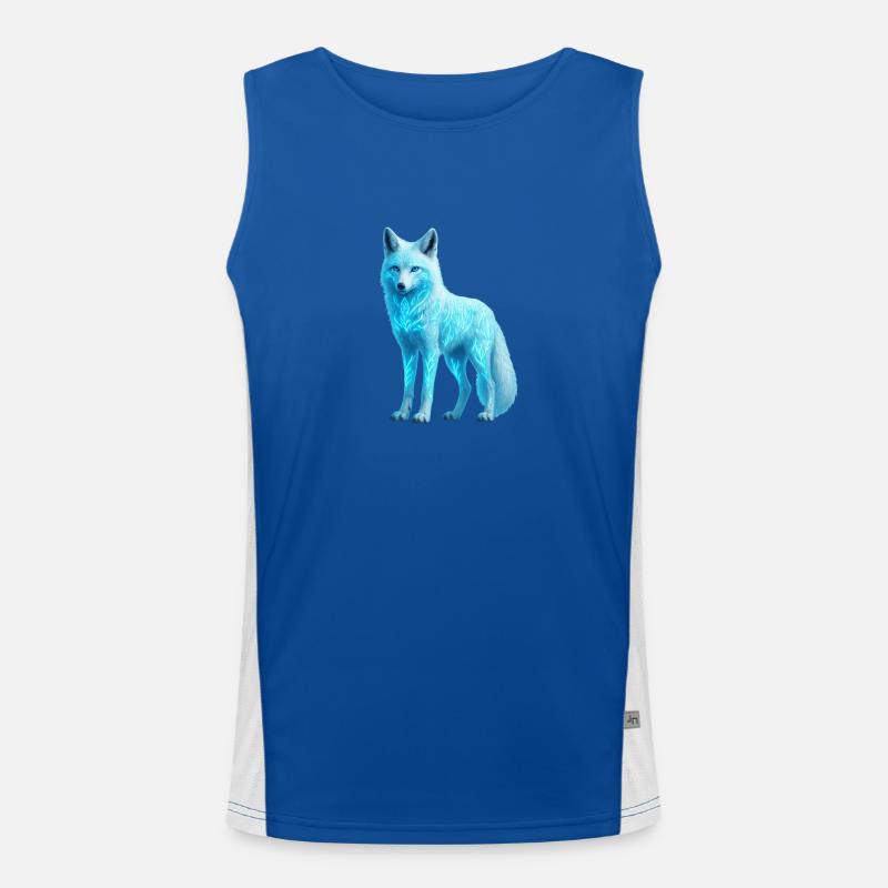 Mystic Fox - WiederWilderLeben Men's Functional Contrast Tank Top 